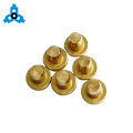 Solid Blind Rivets Brass Flat Head Metal Pin